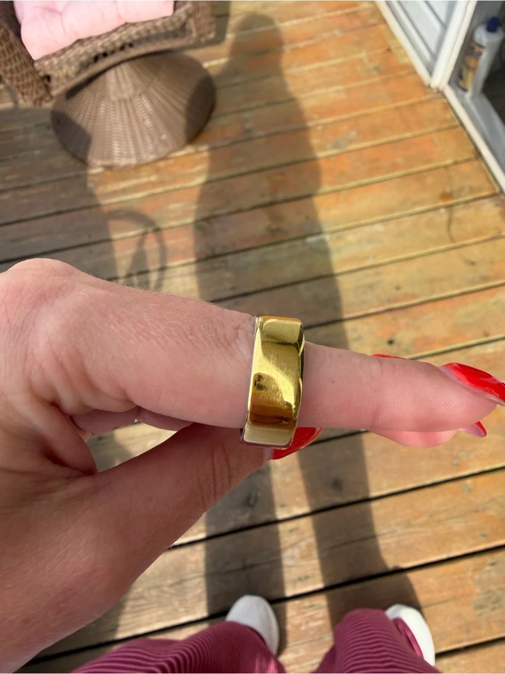 Gold Oura Ring 4